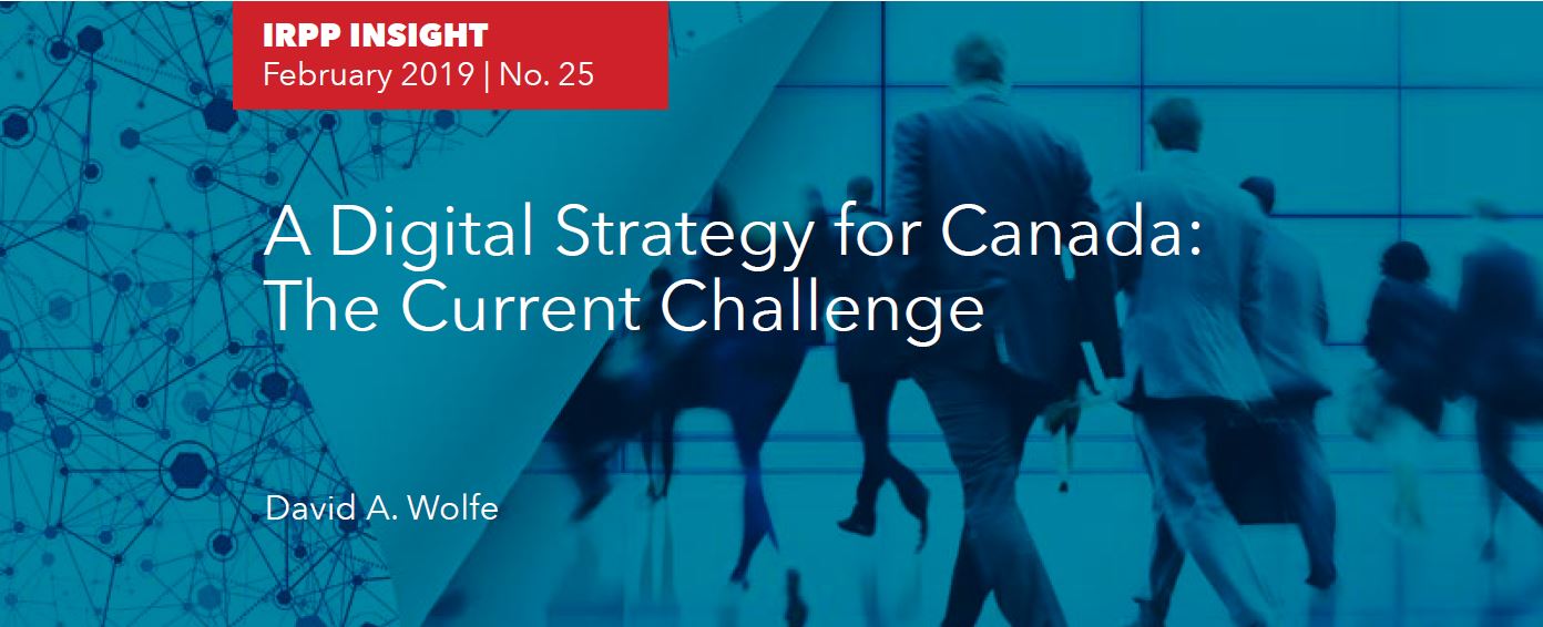 A Digital Strategy for Canada: The Current Challenge