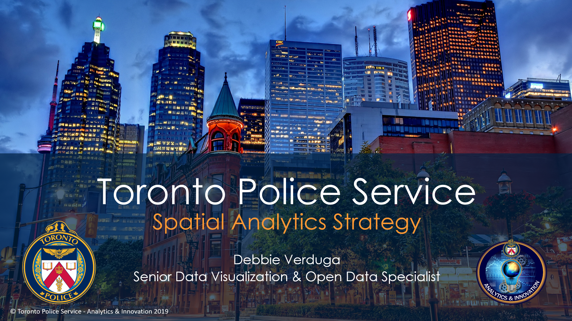 Data & AI in Action: Showcases by Debbie Verduga, Toronto Police Service
