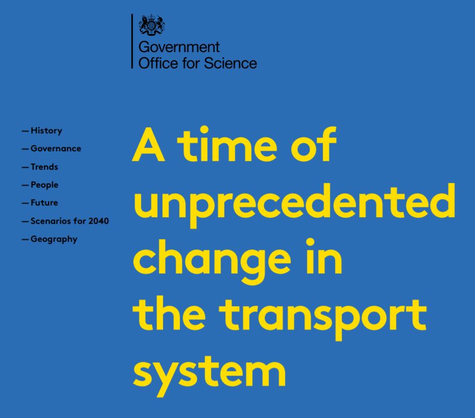 A Time of Unprecedented Change in the Transport System: The Future of Mobility