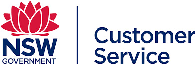 NSW Government Customer Service Department logo