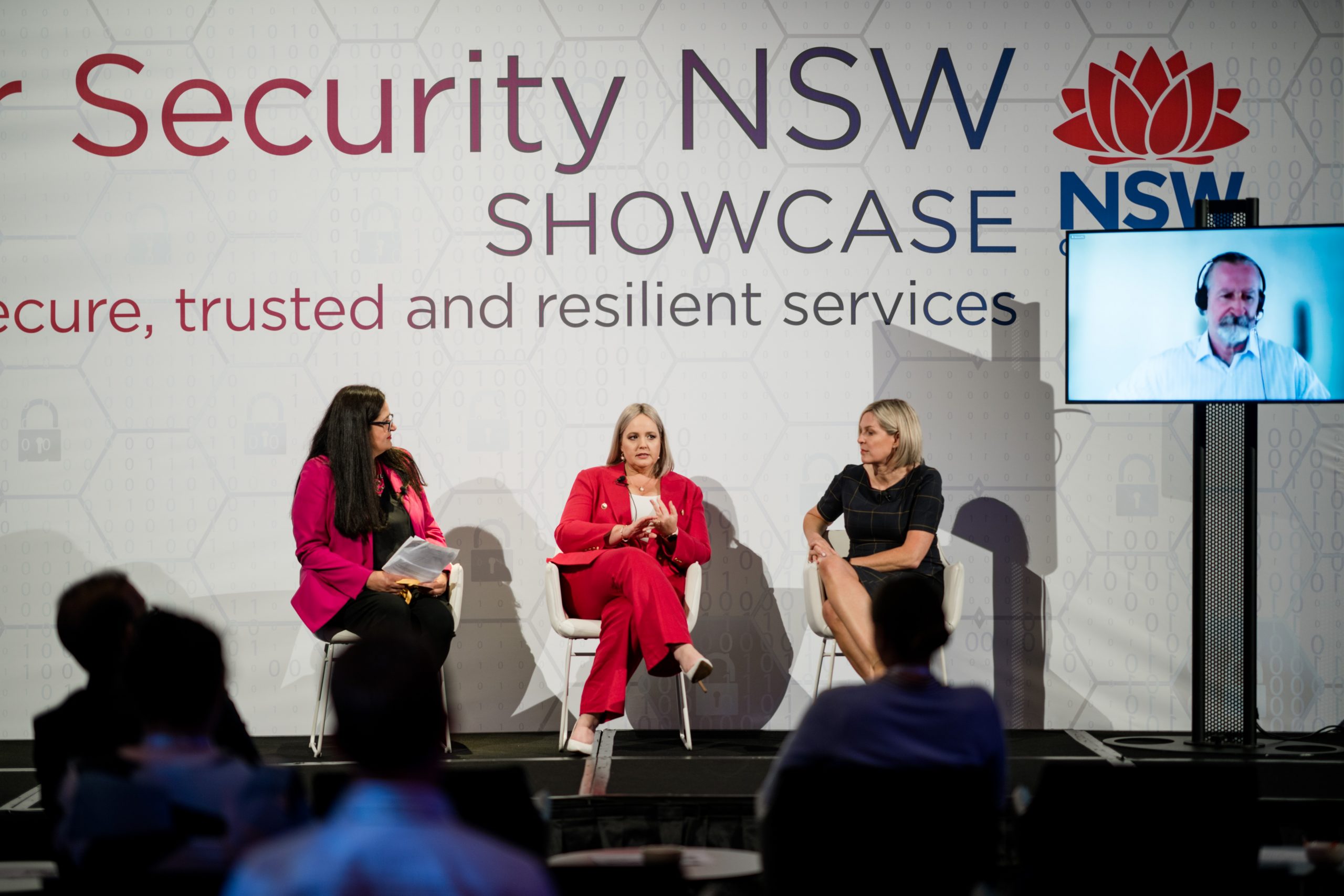 PSN 2021 NSW Government Cyber Security Showcase - Chief Information and Data Officer Sandie Matthews Panel Discussion